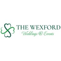 Logo for The Wexford Weddings & Events with green heart-shaped clover graphic and stylized text.