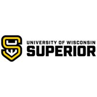 University of Wisconsin–Superior logo with a yellow and black "S" shield and bold text to the right.